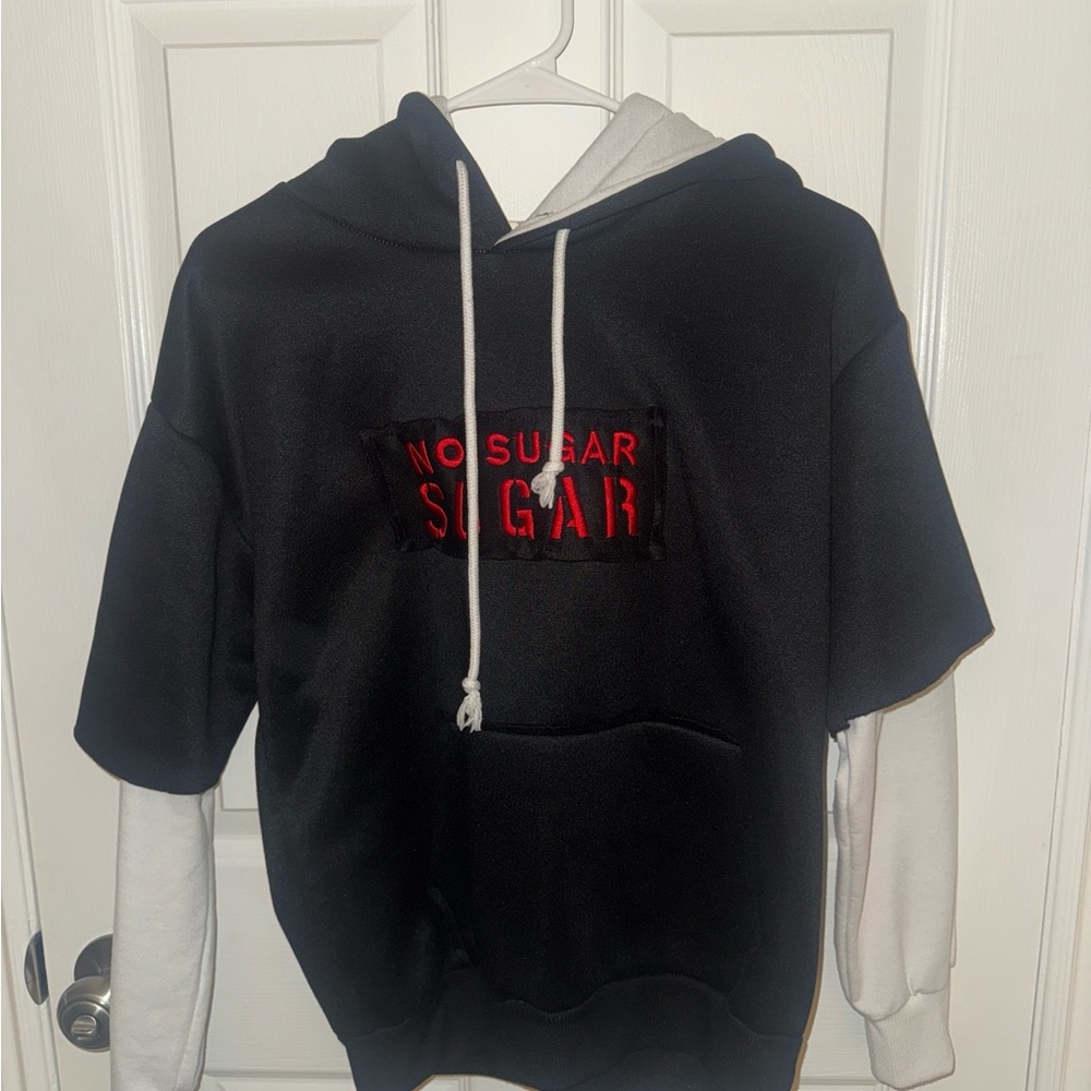 Black and White Hoodie